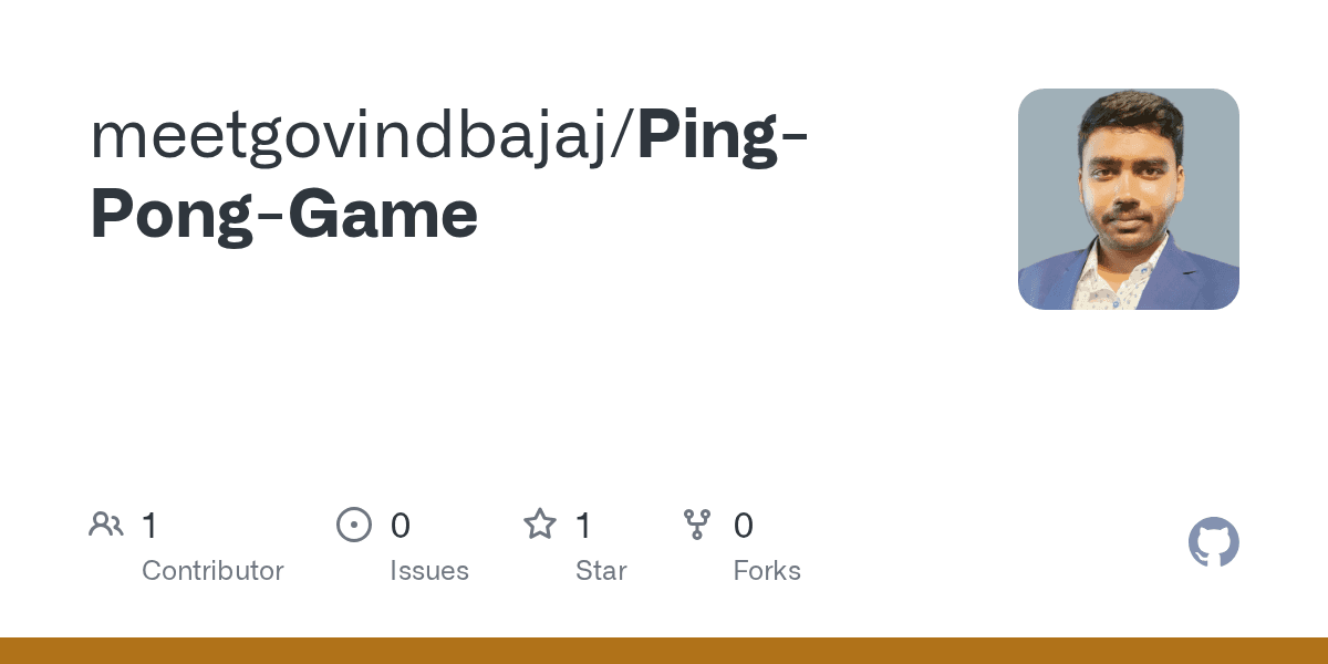 Ping Pong Game