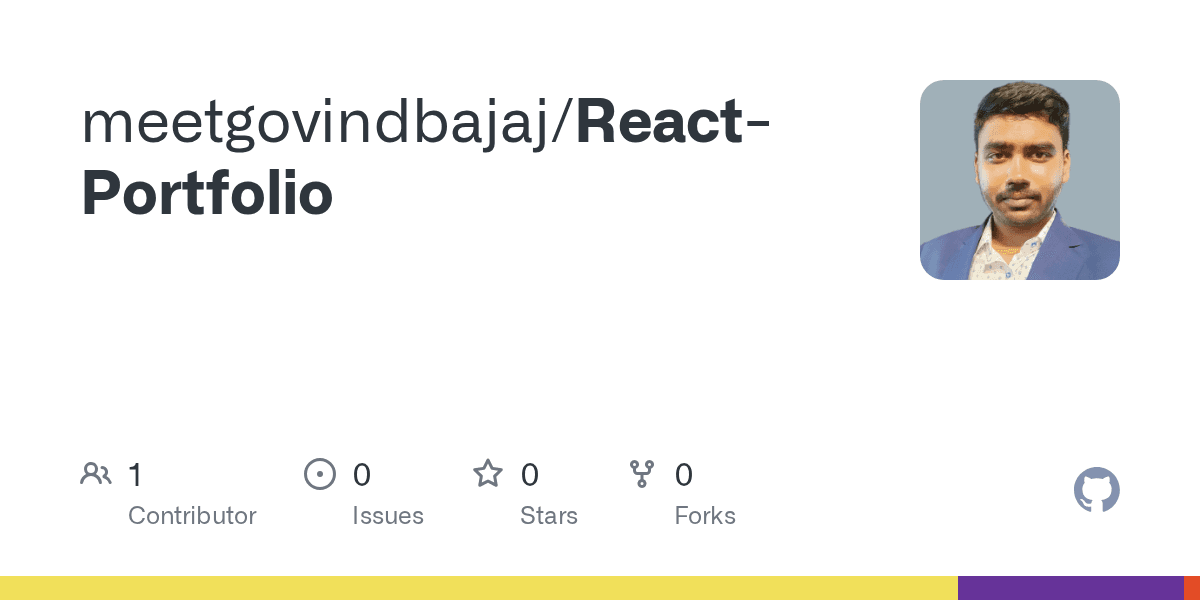 React Portfolio (v1)