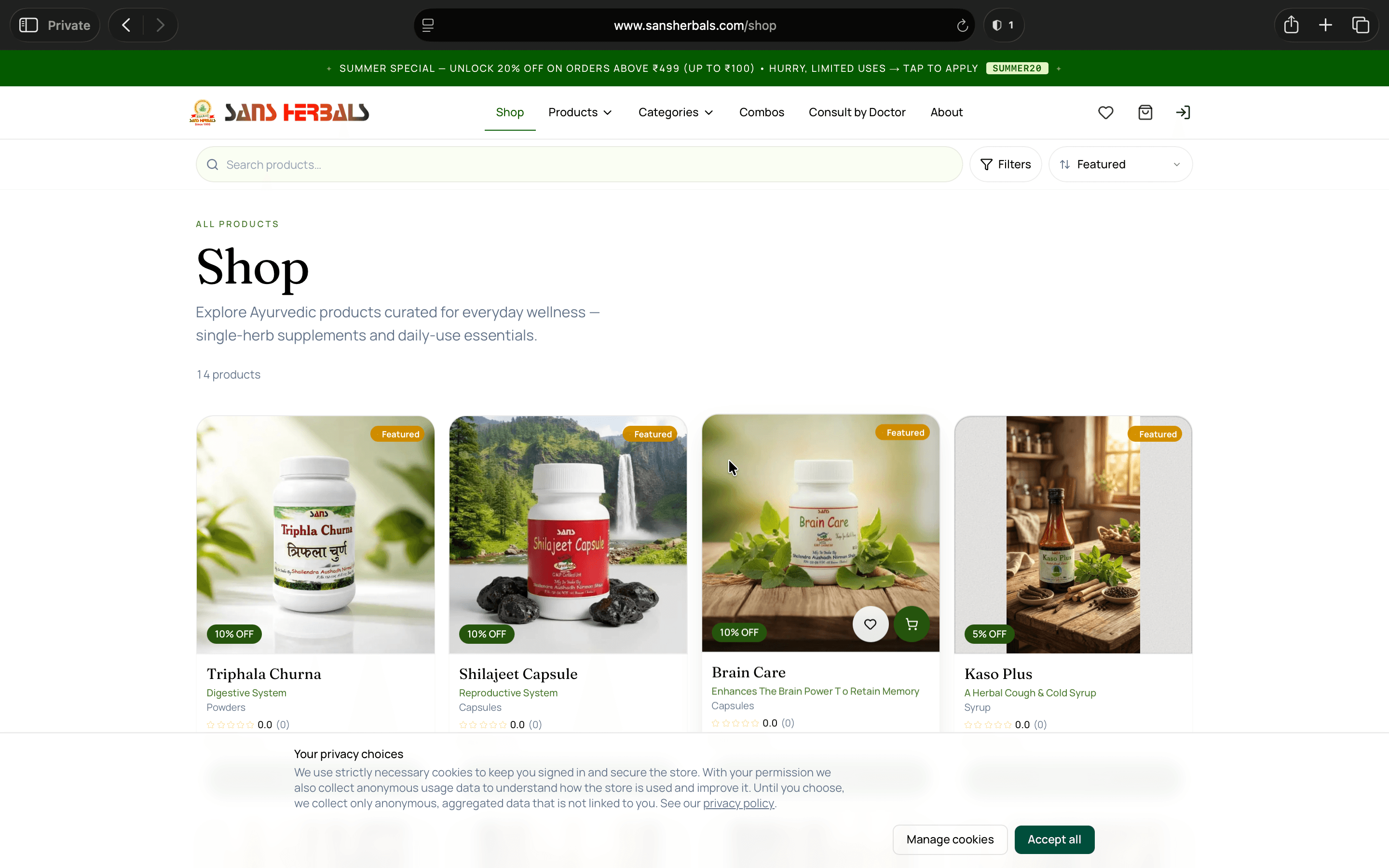 Sans Herbals