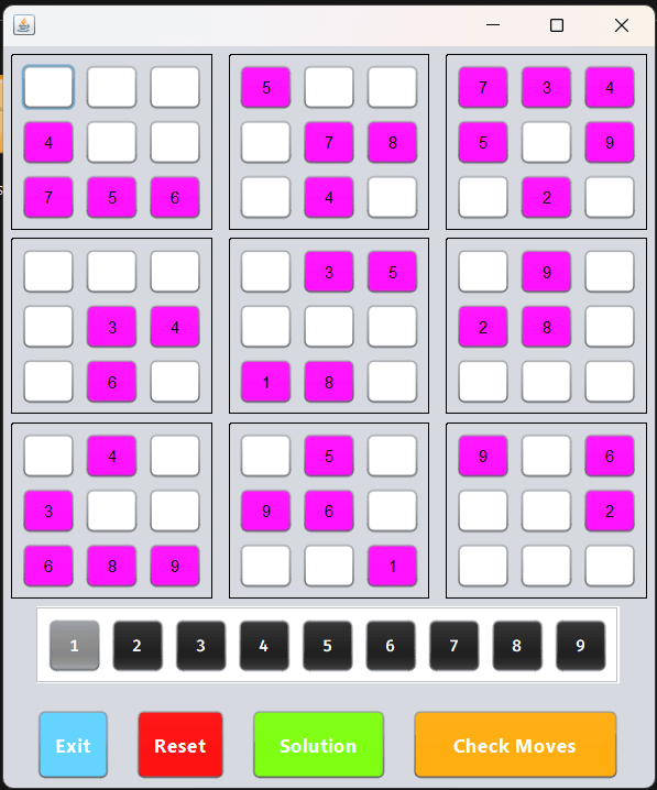 Sudoku Game 2
