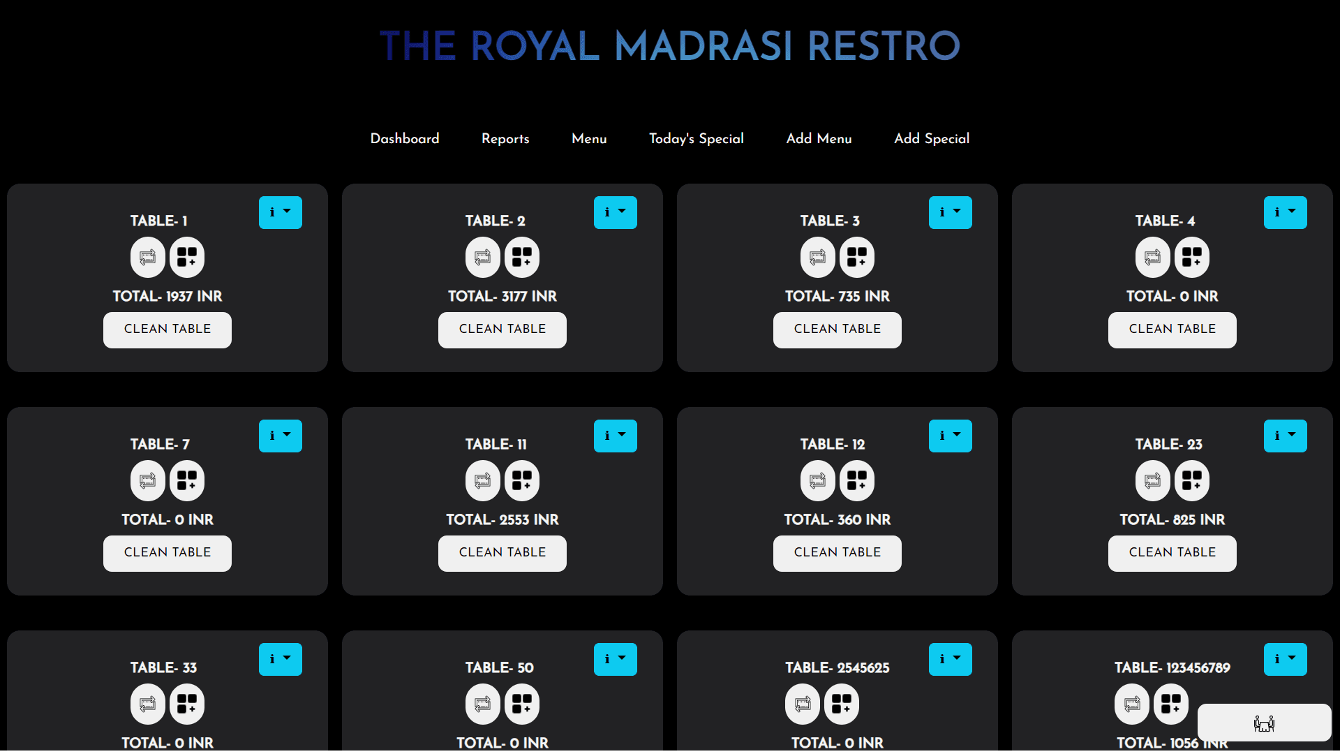Smart Restaurant App 3