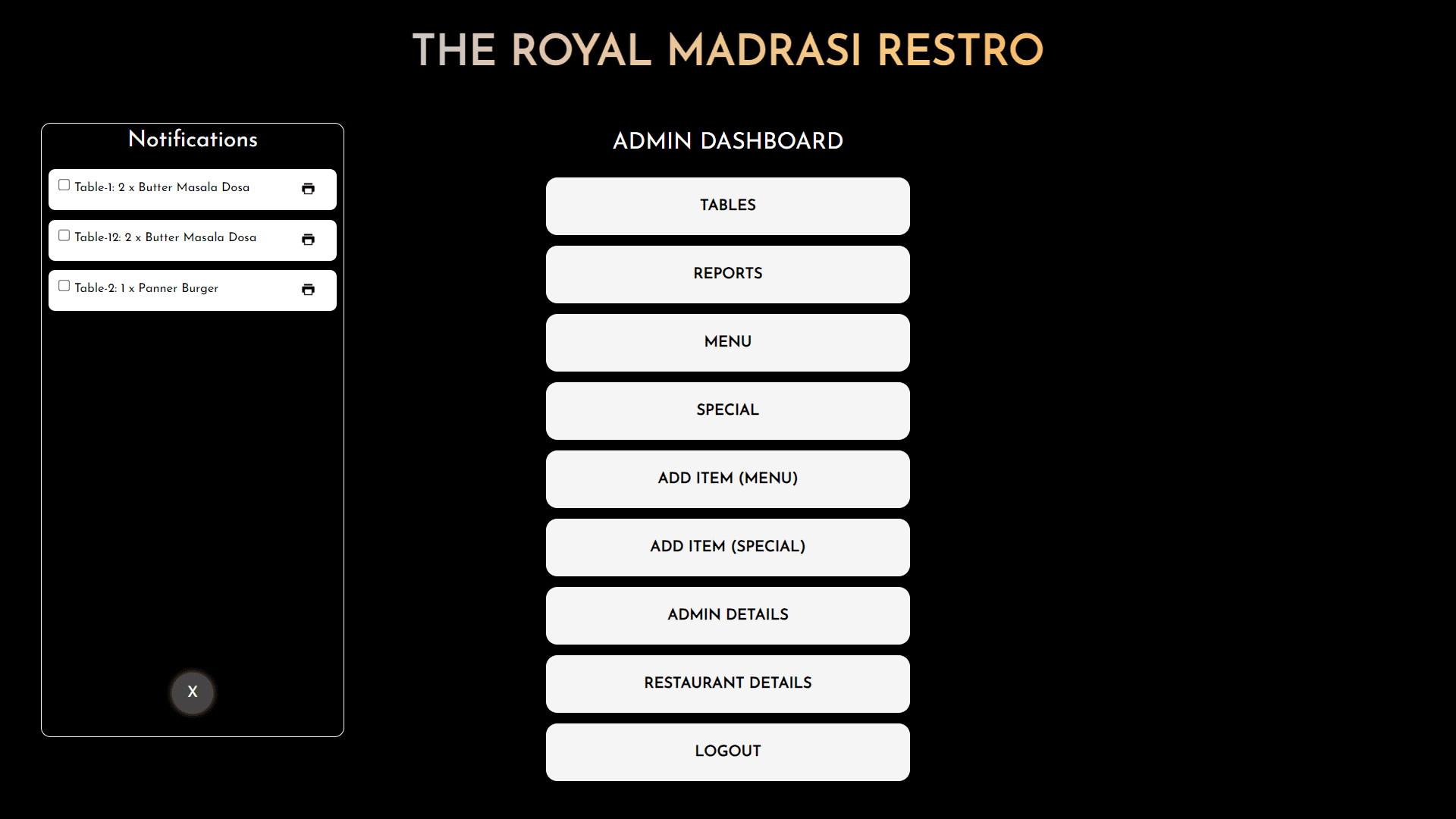 Smart Restaurant App 5